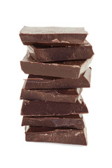 Pieces of chocolate