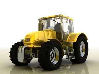 Fototapeta premium tractor