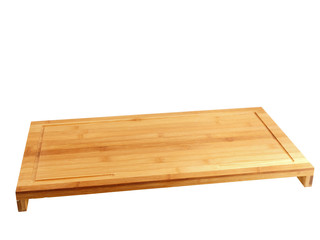 holz schneidebrett mit füßen