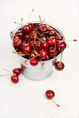 Obraz na płótnie Canvas fresh cherry