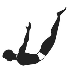 Plongeon plongeur piscine