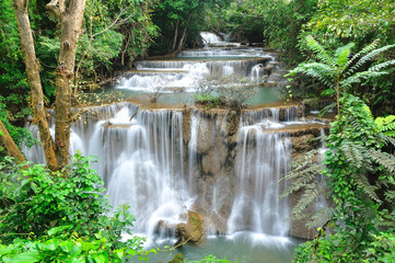 Hui Mea Khamin Waterfall, Kanchanabury, Thailand © tigger11th