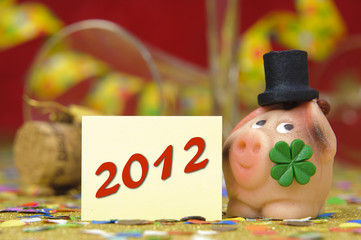 Neujahr Sylvester Silvester 2012
