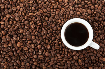 coffee beans background