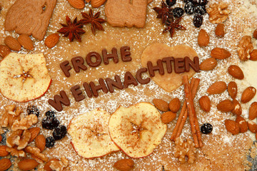 Weihnachtsbäckerei: Frohe Weihnachten 1