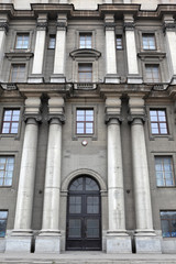 Fototapeta na wymiar Front of historical building