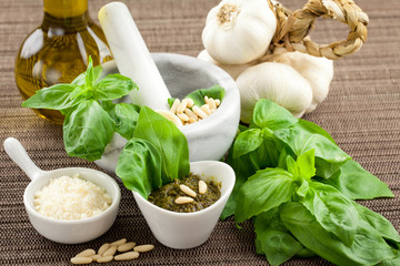 Pesto genovece sauce ingredients