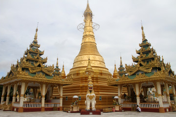 Golden stupa