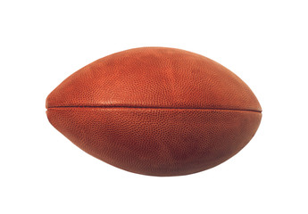 rugby ball isolated over a white background