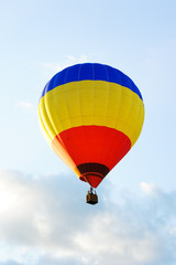 colorful hot air balloon