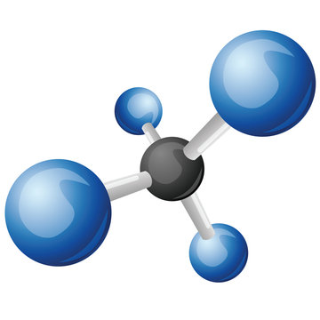 CH4 methane  molecule