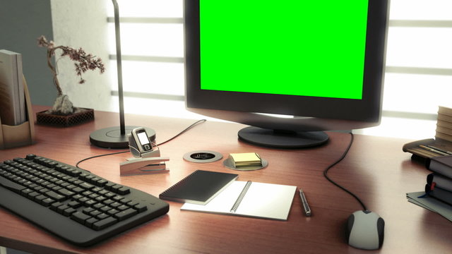 Monitor transition effect
