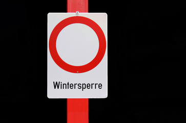 Wintersperre
