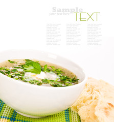 Minestrone vegetable soup