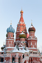 Fototapeta na wymiar Bazyli Cathedral. Moskwa, Rosja, Plac Czerwony