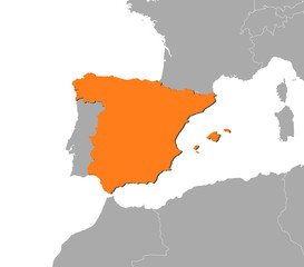 Map of Spain
