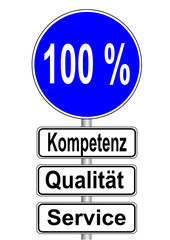 Kompetenz Qualität Service