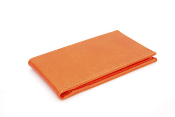 Orange Business Card Holder