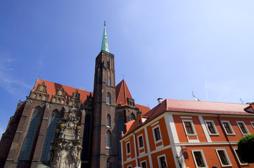 Kreuzkirche - Dominsel - Bresau - Polen