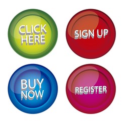 colorful buttons