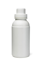 White plastic bottle