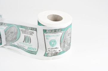 toilet paper with usd