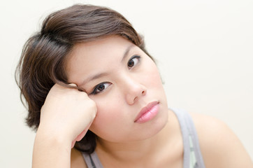 Fototapeta premium Face close up