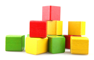 Wooden building blocks