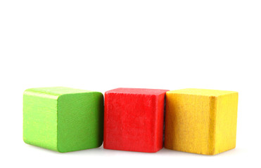 Wooden building blocks