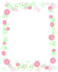pink petals poster