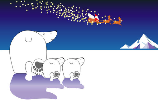 北極のクリスマス