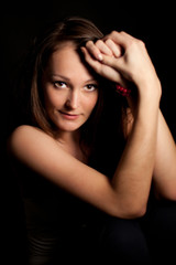 Naklejka premium Portrait