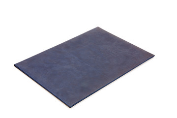 Blue cover for documents