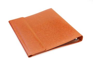 Orange cover for documents