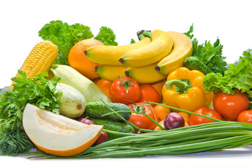 vegetables and fruits