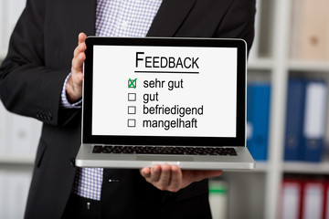 feedback sehr gut