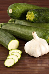 Zucchine ed aglio