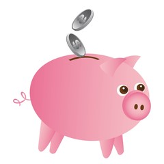 piggy vector