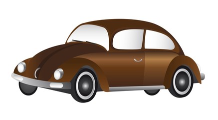 brown car