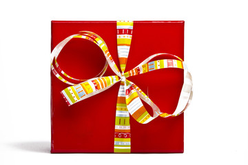 Geschenkbox weihnachten Geschenkband - 36913754