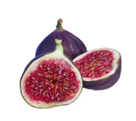 fresh figs isolated