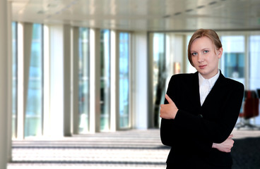 Portrait of a female executive in office