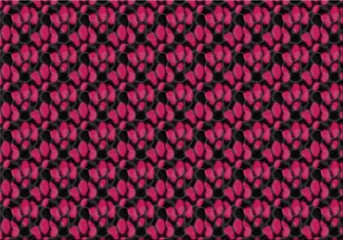 black and pink wool texture