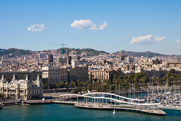 Obraz premium Barcelona Cityscape