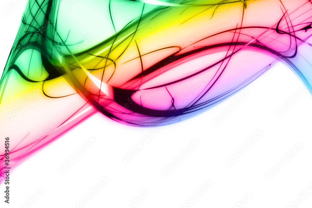 Fototapete abstract elegant wave background design with space for your text