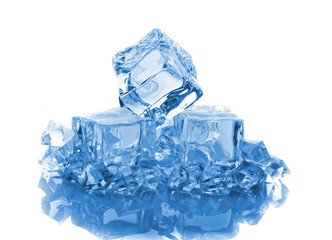 blocks of ice