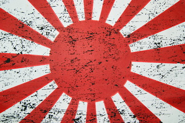 Old japan flag © Plustertoy