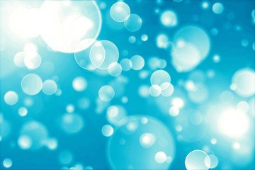 Abstract background of holiday lights.