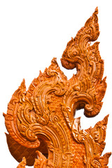 Thai style molding art in Candle Festival at Ubonratchathani