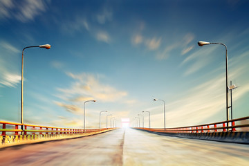 Photo of the Yellow River bridge, China
